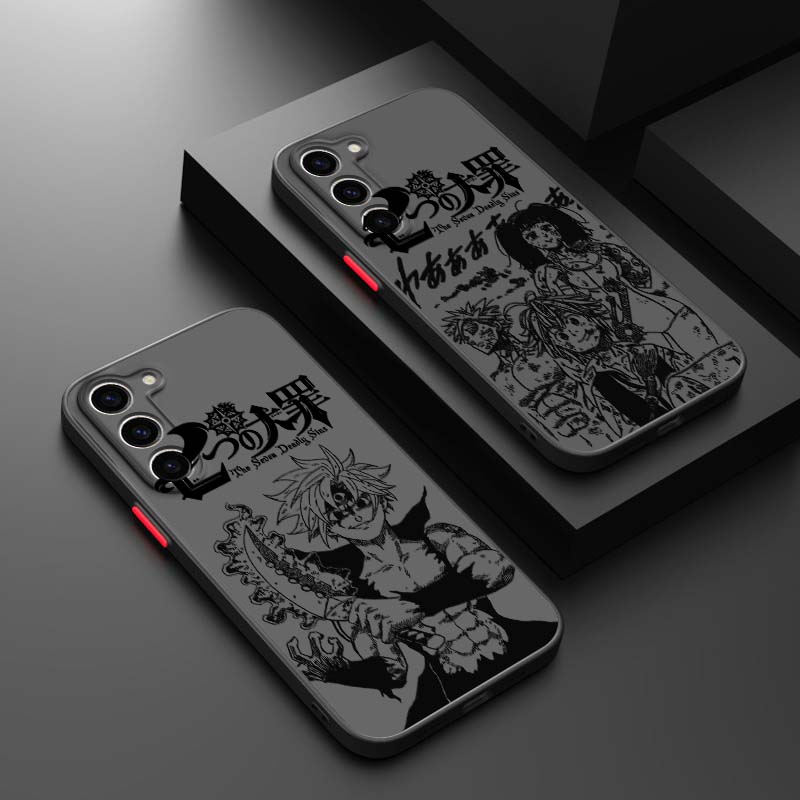 Phone Cases For Samsung S21 5G - 七つの大罪 コミック スマホケース サムスン Galaxy S26