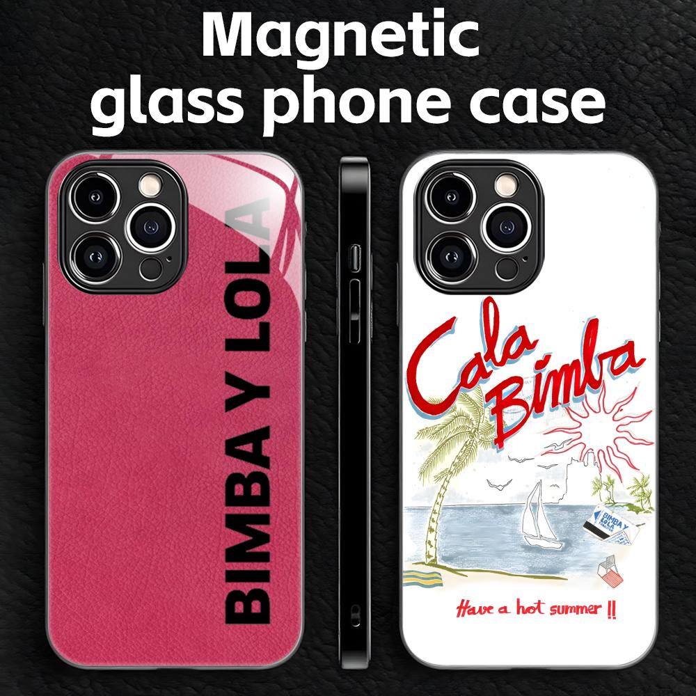 Phone Cases Brand - ブランドBIMBA Y LOLAロゴ入りスマホケース iPhone17 16 15