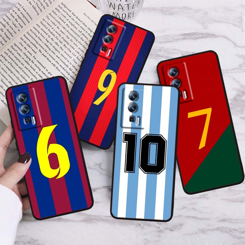 Phone Cases Jersey - ファッションジャージ番号付きスマホケース Xiaomi Redmi 12 13C 12C