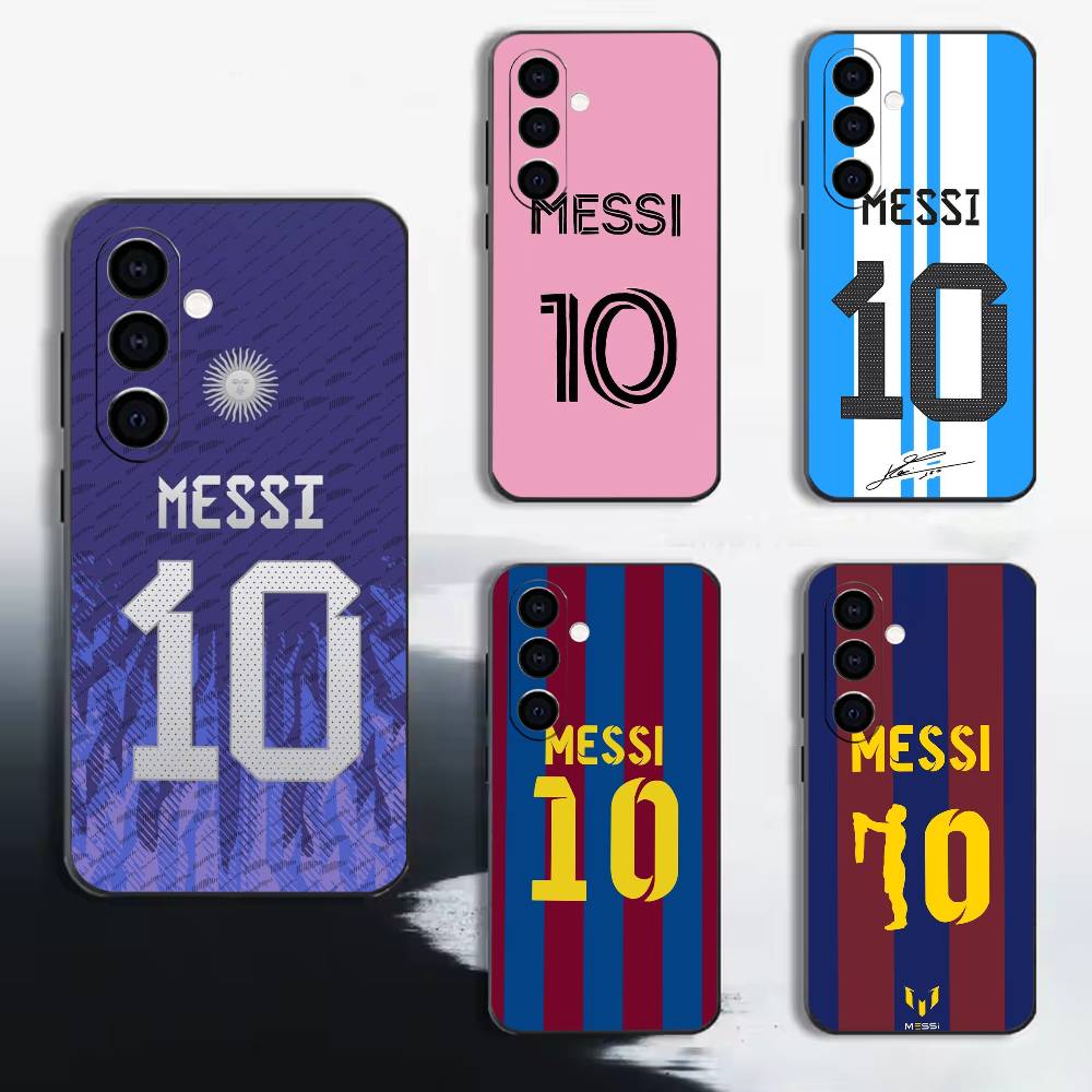 Phone Cases Jersey - L-Lionel M-Messi -10 J-Jerseys 電話ケース Samsung