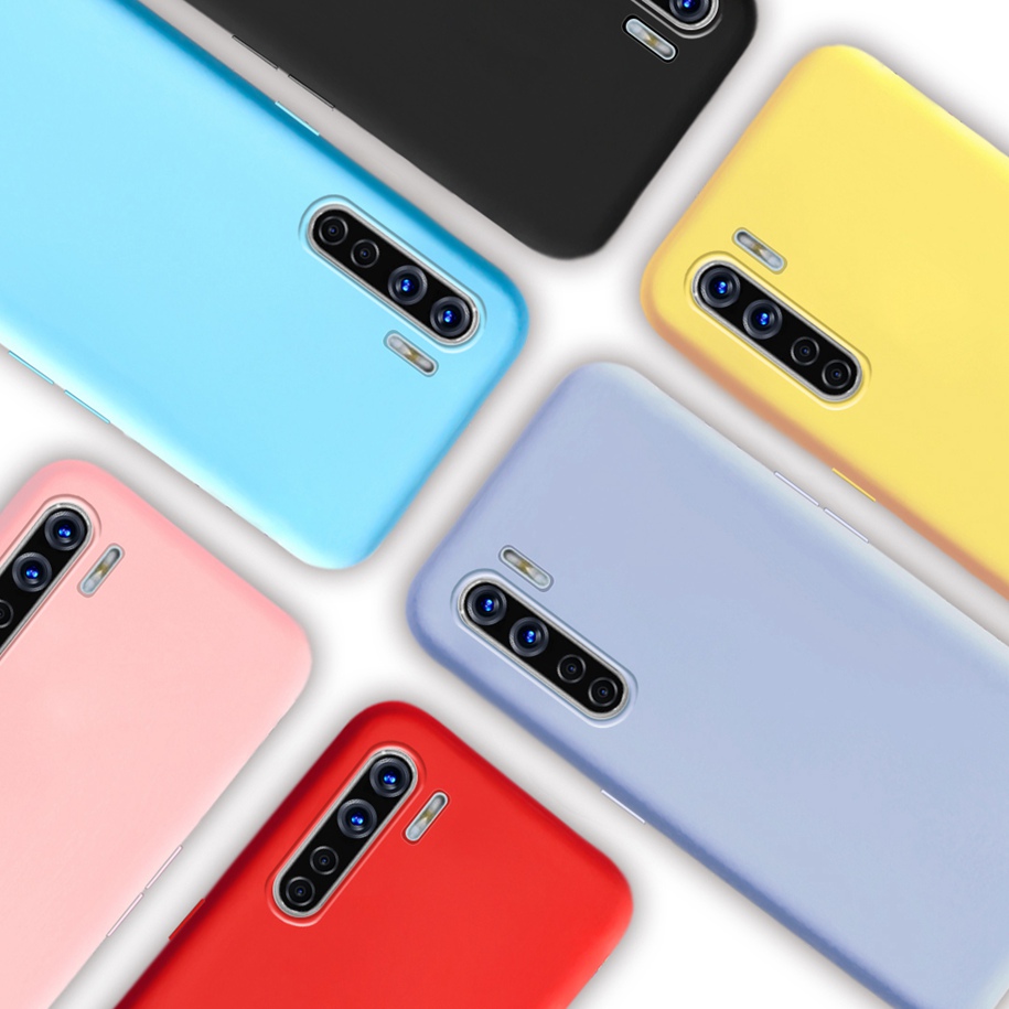 Phone Cases Aviation - 柔らかいシリコン製の耐衝撃性シェル,oppo a91 f15,reno 3,f15,cph2001 f15用の滑らかな色,豪華なcapa