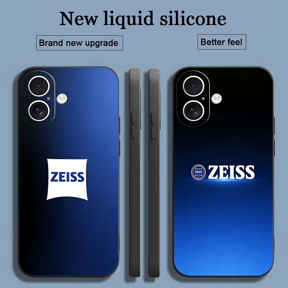 Phone Cases Brand - ツァイスブランドの、スタイリッシュでクールなiPhone 18、17、16、15、14、13、12、11、X、XR、XS Plus、Mini、Pro Max対応のソフトブラックの耐衝撃ケース。