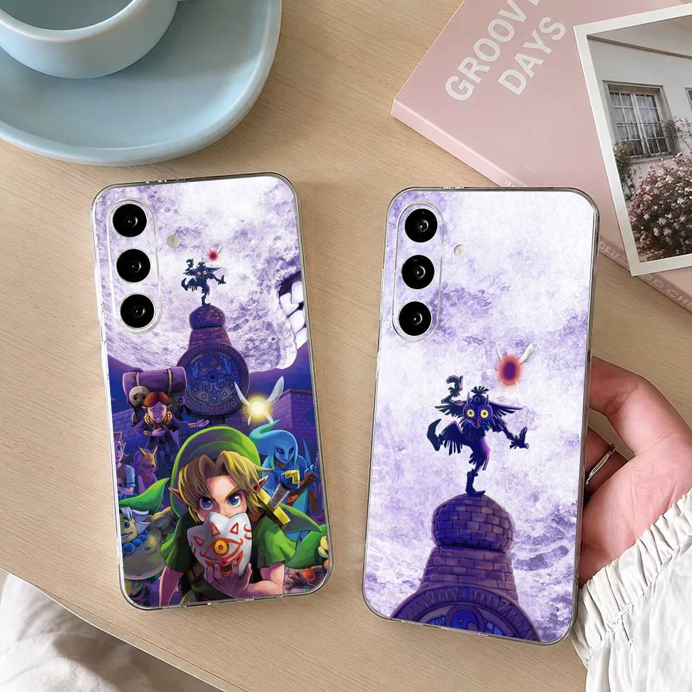 Phone Cases Zelda - ゼルダスの伝説 ギフト用スマホケース サムスンA10、12、20、21S、30、31、40、50、51、52、70、71用 透明カバー
