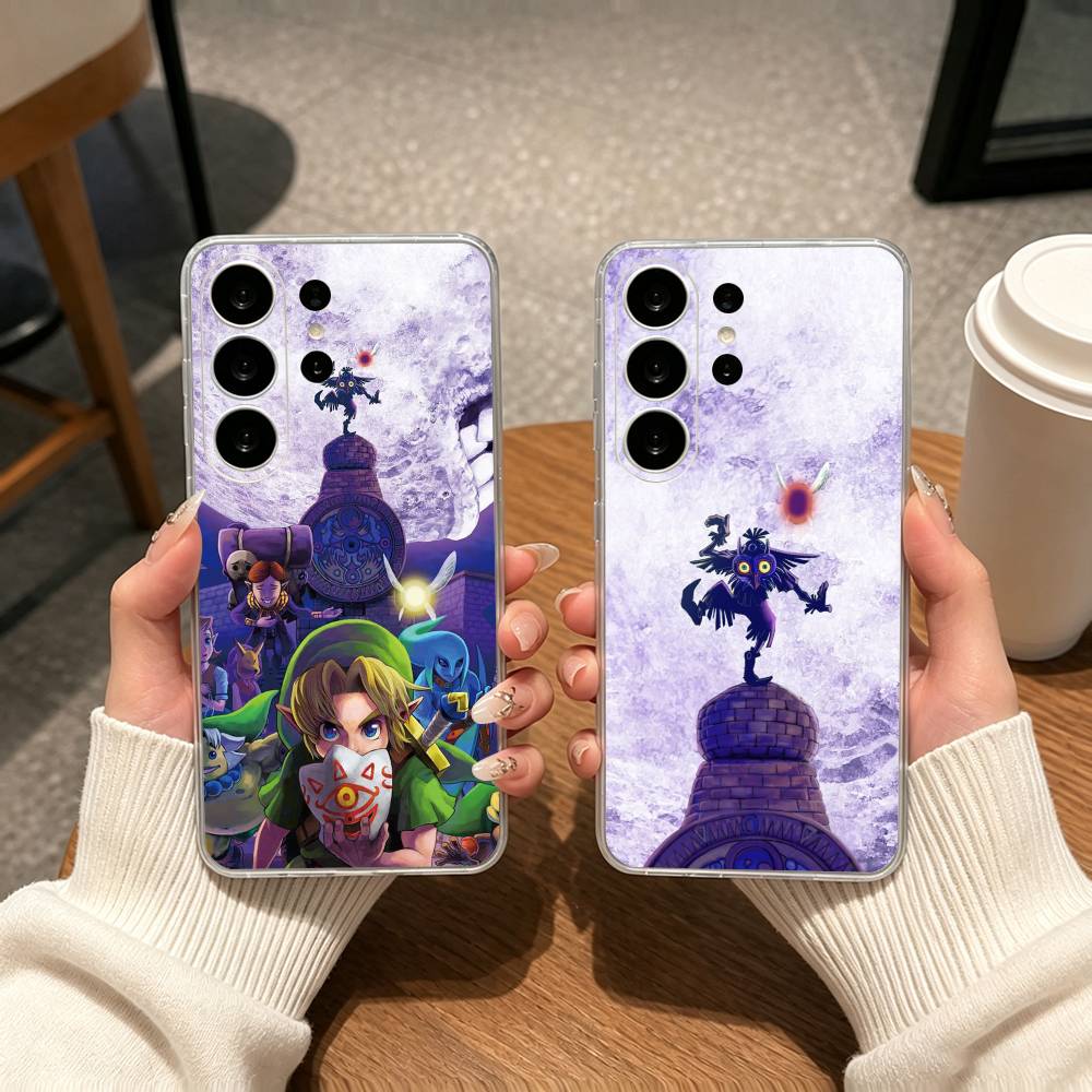 Phone Cases Zelda - ゼルダスの伝説 ギフト用スマホケース サムスン S25、S24、S21、S22、S23、S30、ウルトラ、S20、プラス、Fe 透明カバー