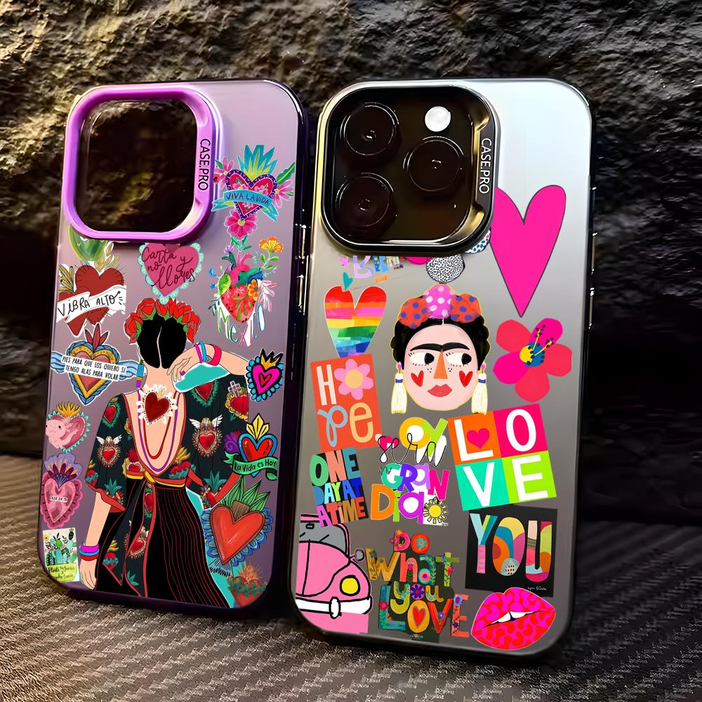 Phone Cases Art - F-frida KahloデザインのiPhone 17 16 15 14