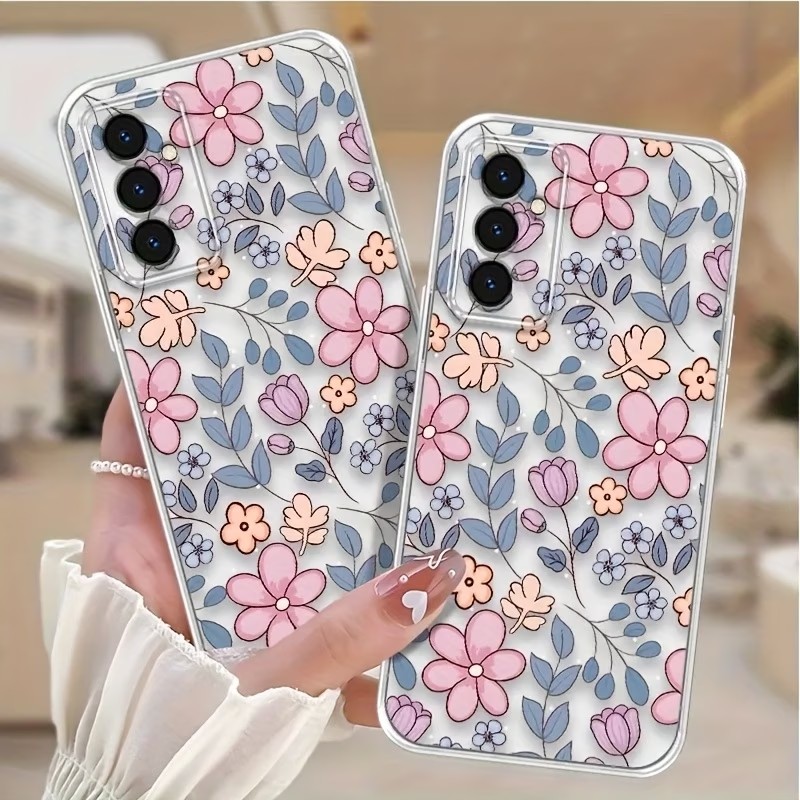 Phone Cases Silicone - 滑り止めクリアスマホケース Samsung Galaxy S26 S25 S24