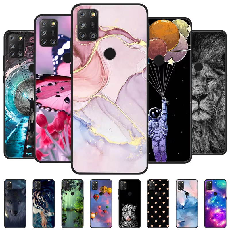 Phone Cases Uk - バンパーソフトシリコンバックカバーフォンケース、4カメラケース、alcatel 3x、5x、5061、3x、2020