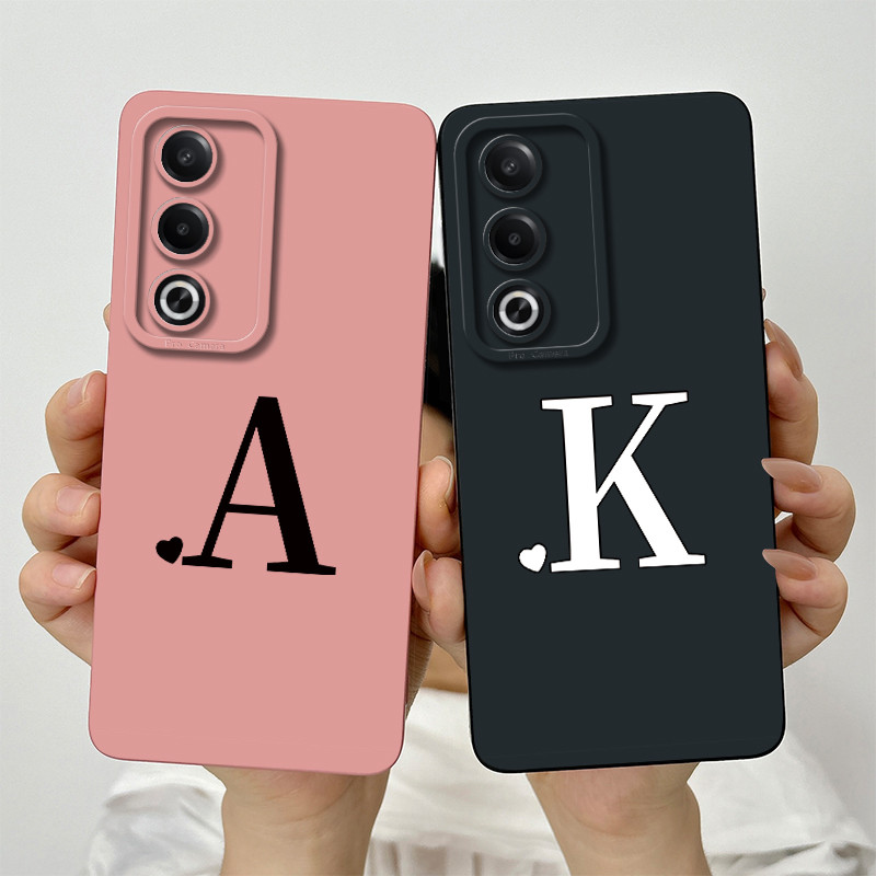 Phone Cases Aviation - Oppo用ソフトシリコンケース,素敵な文字,正方形,a80,a3pro,cph2639,5g,cph2665