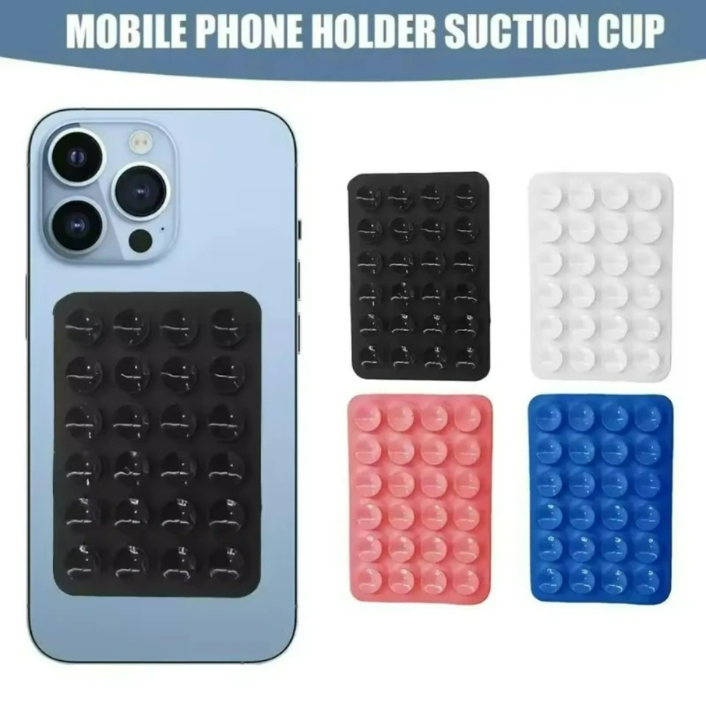 Phone Cases Silicone - シリコン製スマホホルダー シリコン吸盤式スマホケースマウント キャンディーカラー 自撮りや動画撮影用 滑り止め吸盤式スマホスタンド