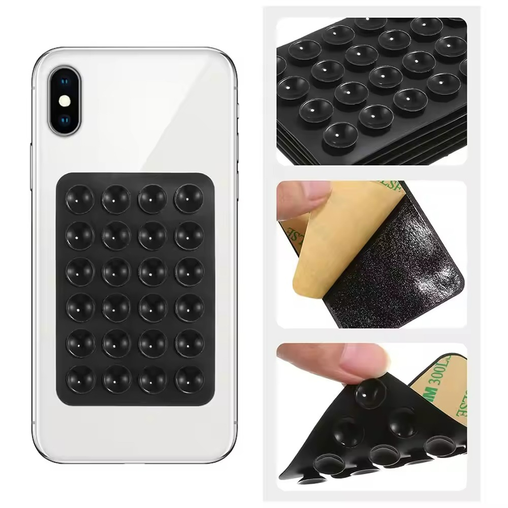 Phone Cases Silicone - シリコン吸盤式スマホホルダー シリコン製スマホケースマウント キャンディーカラー 自撮りや動画撮影用 滑り止め吸盤式スマホスタンド