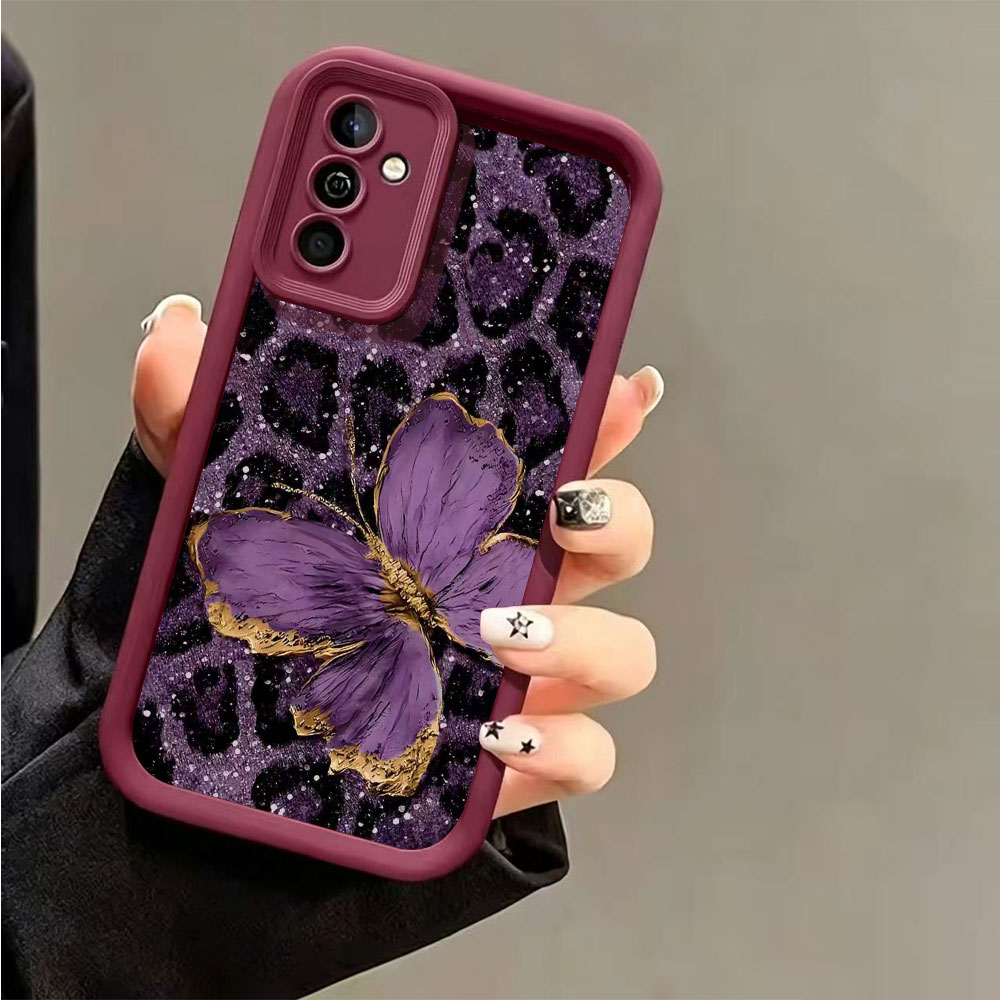 Phone Cases Leopard Print - 落下防止ソフトTPUスマホケース Samsung Galaxy A73 A72 A71