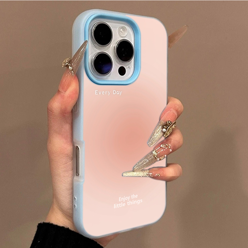 ピンクグラデーションパターンのiPhoneケース iPhon - Phone Cases Pink のレビューと価格