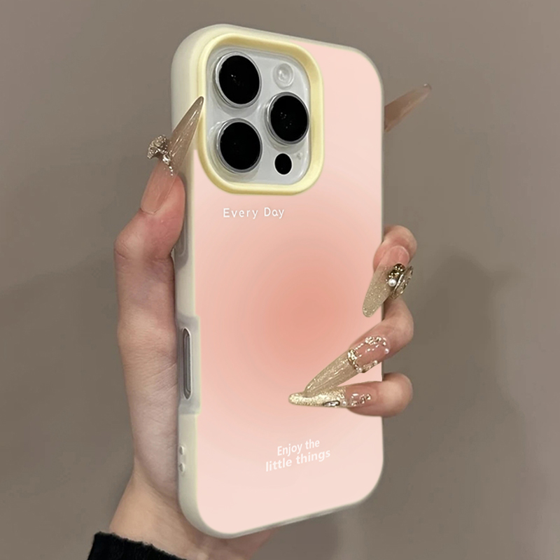 ピンクグラデーションパターンのiPhoneケース iPhon - Phone Cases Pink のレビューと価格