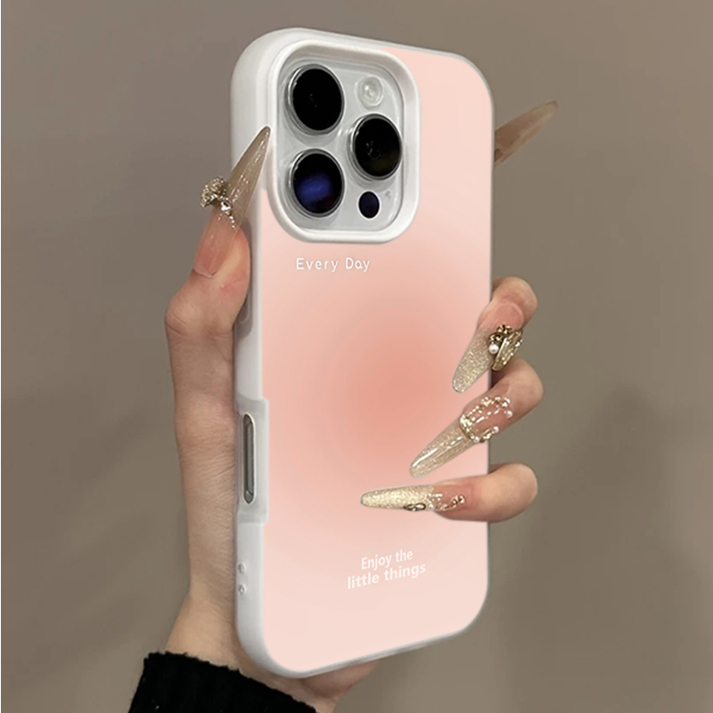 ピンクグラデーションパターンのiPhoneケース iPhon - Phone Cases Pink のレビューと価格