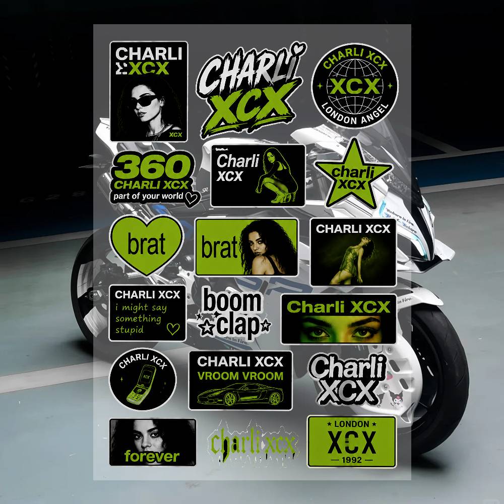 C-Charli XCX ストリートウェアブランドステッカー - Phone Cases Brand のレビューと価格