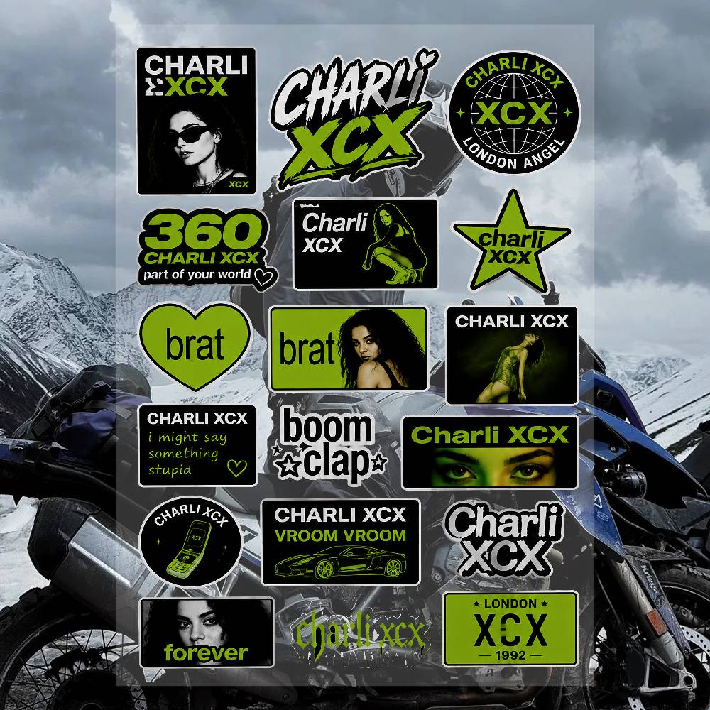 C-Charli XCX ストリートウェアブランドステッカー - Phone Cases Brand のレビューと価格