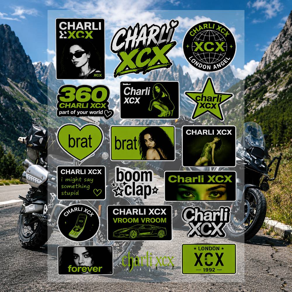 C-Charli XCX ストリートウェアブランドステッカー - Phone Cases Brand のレビューと価格
