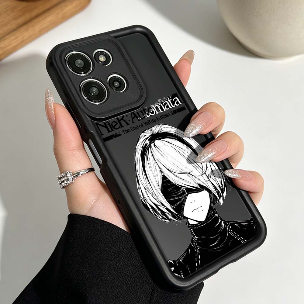 NieR Automataアニメスマホケース Motorol - Phone Cases Silicone のレビューと価格