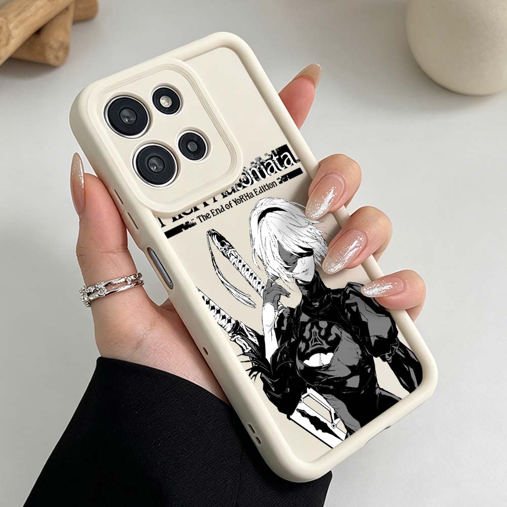 NieR Automataアニメスマホケース Motorol - Phone Cases Silicone のレビューと価格
