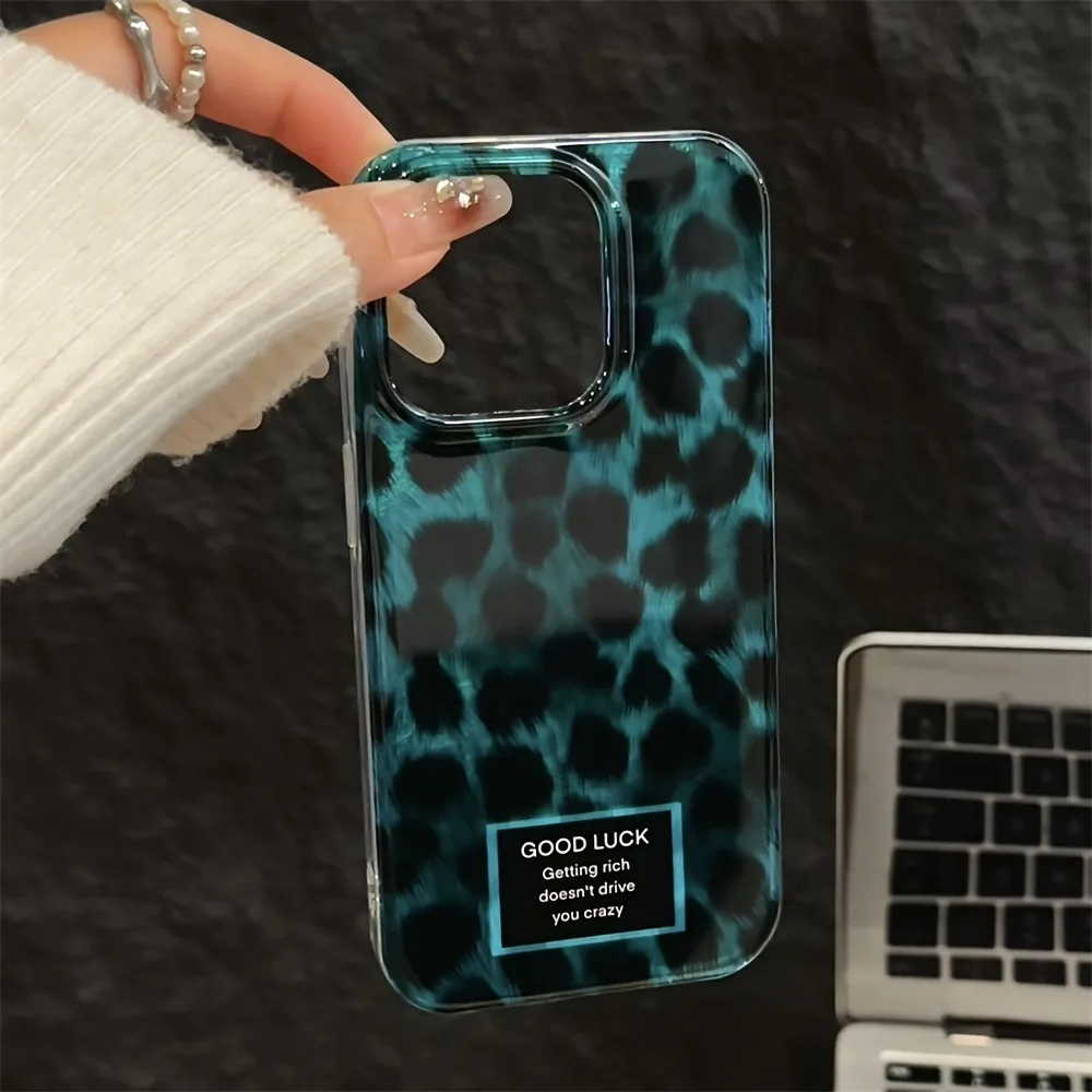 レトロレーザーキュートなヒョウ柄のiPhoneケース iPh - Phone Cases Leopard Print のレビューと価格