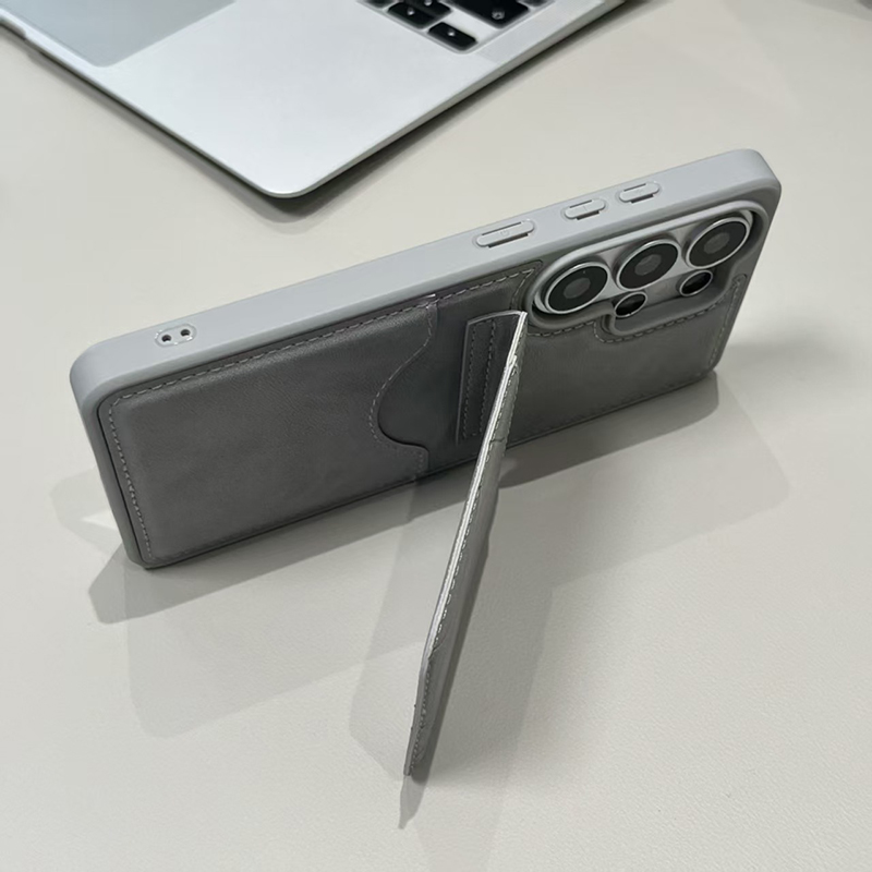 高級合成皮革カードホルダー付きスマホケース サムスンギャラク - Phone Cases That Hold Cards のレビューと価格