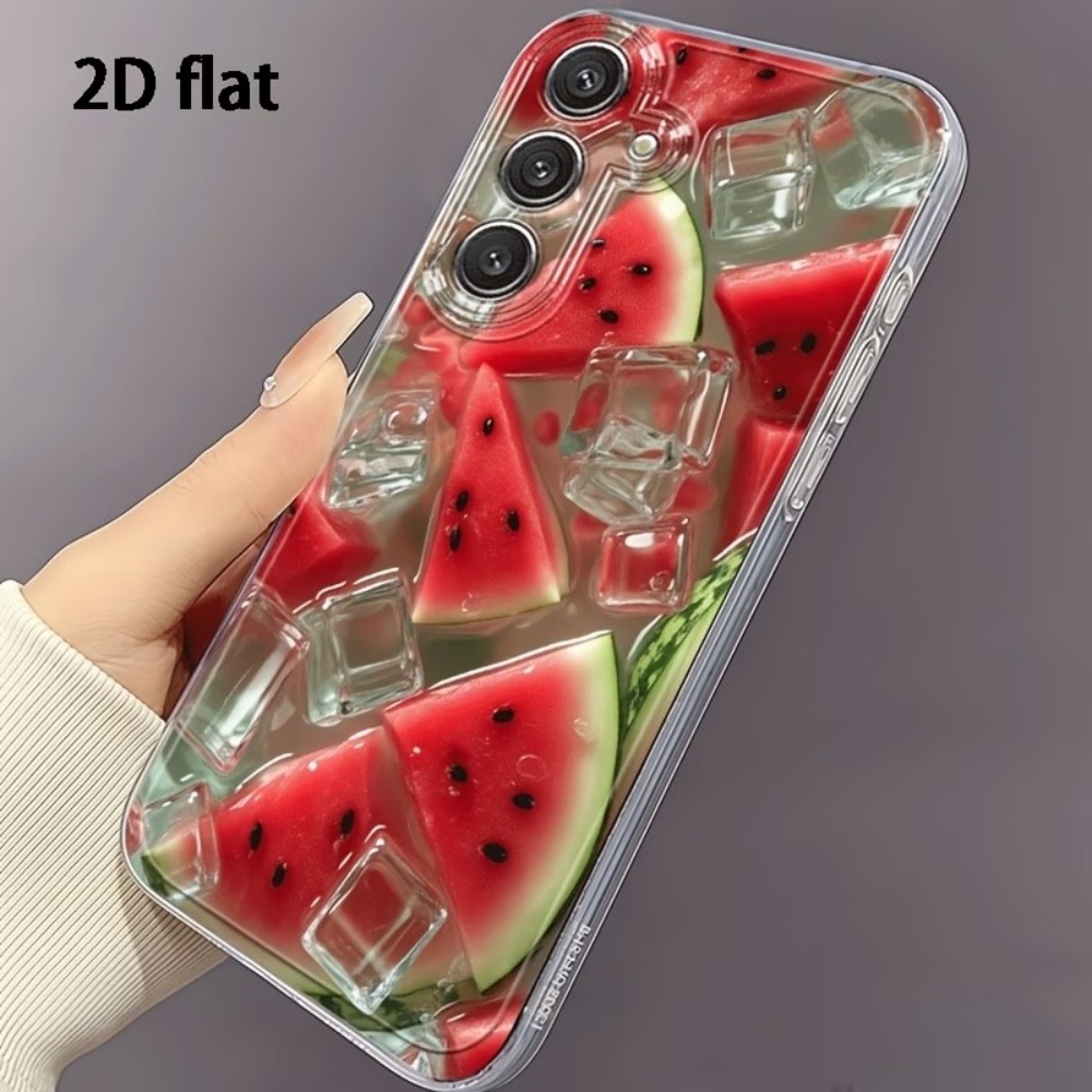 夏の氷のようなスイカ柄TPUスマホケース Samsung G - Phone Cases For Samsung S21 5G のレビューと価格