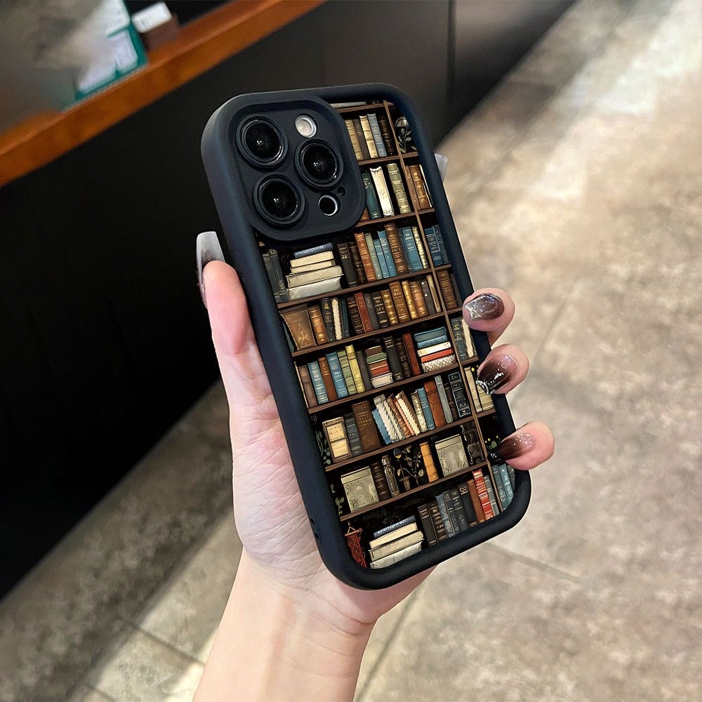 ブックシェルフ型クリエイティブパターンのiPhoneケース  - Phone Cases Iphone 17 Pro Max のレビューと価格