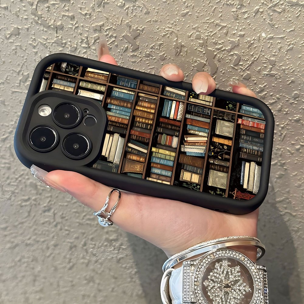 ブックシェルフ型クリエイティブパターンのiPhoneケース  - Phone Cases Iphone 17 Pro Max のレビューと価格