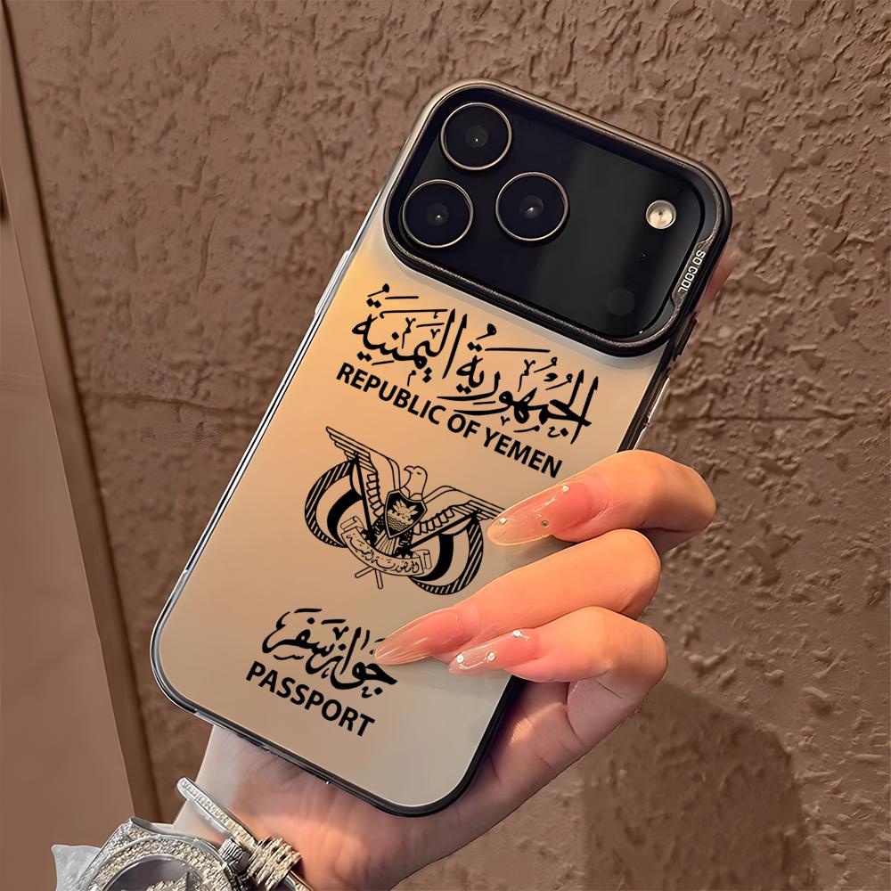 Y-Yemenパスポート風iPhoneケース iPhone  - Phone Cases Art のレビューと価格