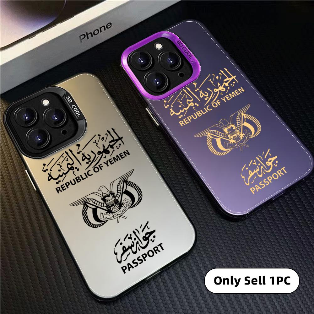 Y-Yemenパスポート風iPhoneケース iPhone  - Phone Cases Art のレビューと価格