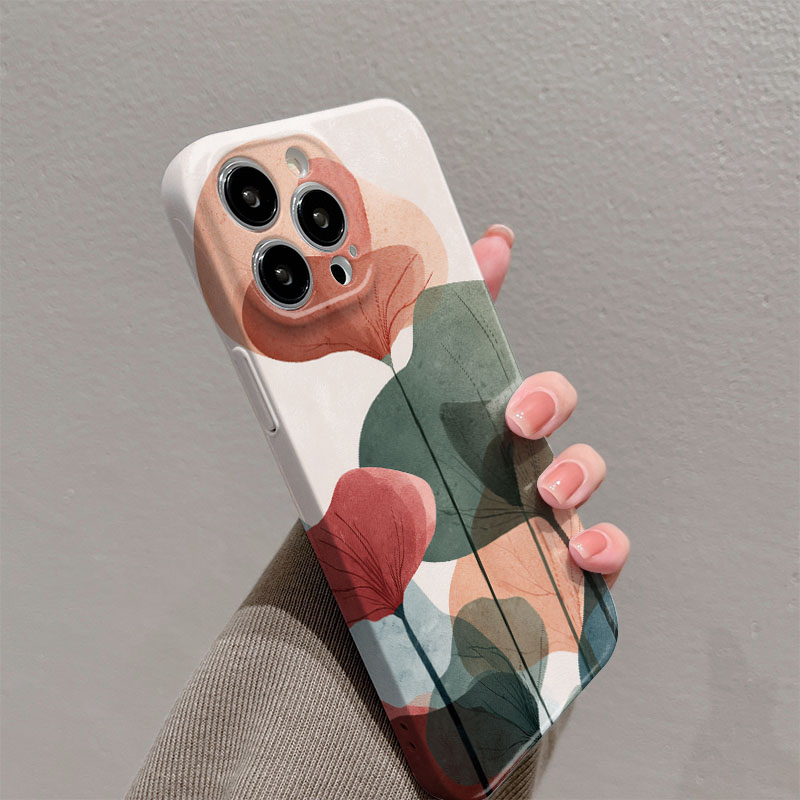 自然の芸術 葉っぱ柄ケース iPhone 17 16 15  - Phone Cases Art のレビューと価格
