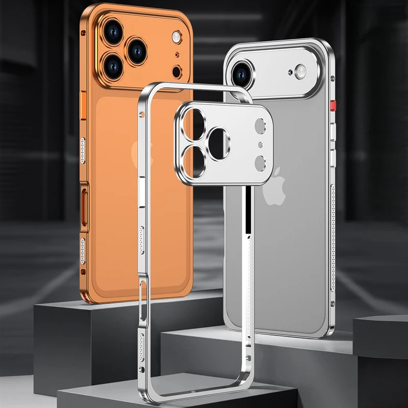 高級金属合金レンズ保護フレーム付きiPhone 17 Air - Phone Cases That Cover The Camera のレビューと価格