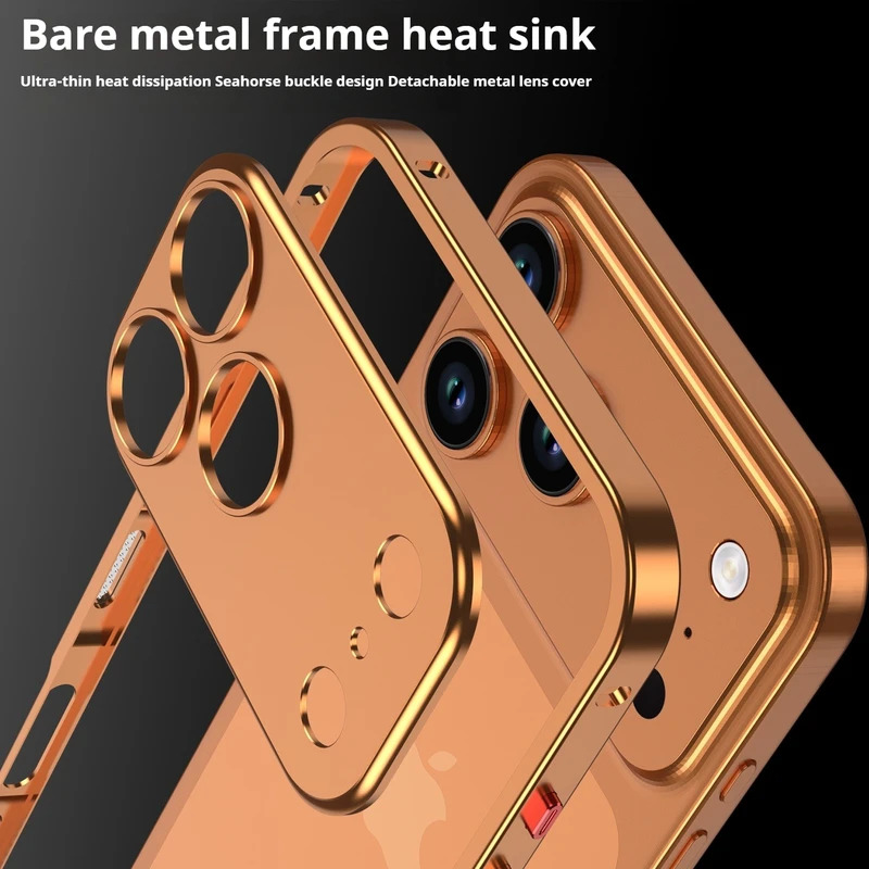 高級金属合金レンズ保護フレーム付きiPhone 17 Air - Phone Cases That Cover The Camera のレビューと価格