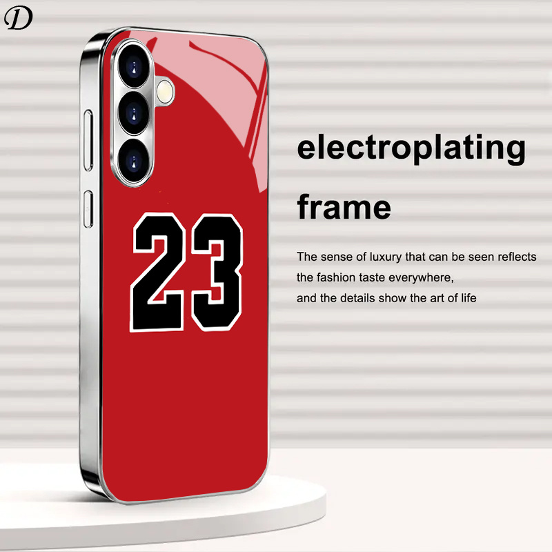 赤番号 23種類のジャージ柄電気メッキシルバー製スマホケース - Phone Cases Jersey のレビューと価格