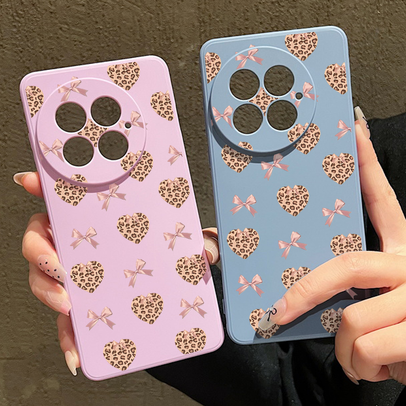 レオパード柄ハートボウソフトランヤード付きスマホケース On - Phone Cases Leopard Print のレビューと価格