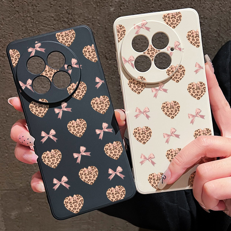 レオパード柄ハートボウソフトランヤード付きスマホケース On - Phone Cases Leopard Print のレビューと価格