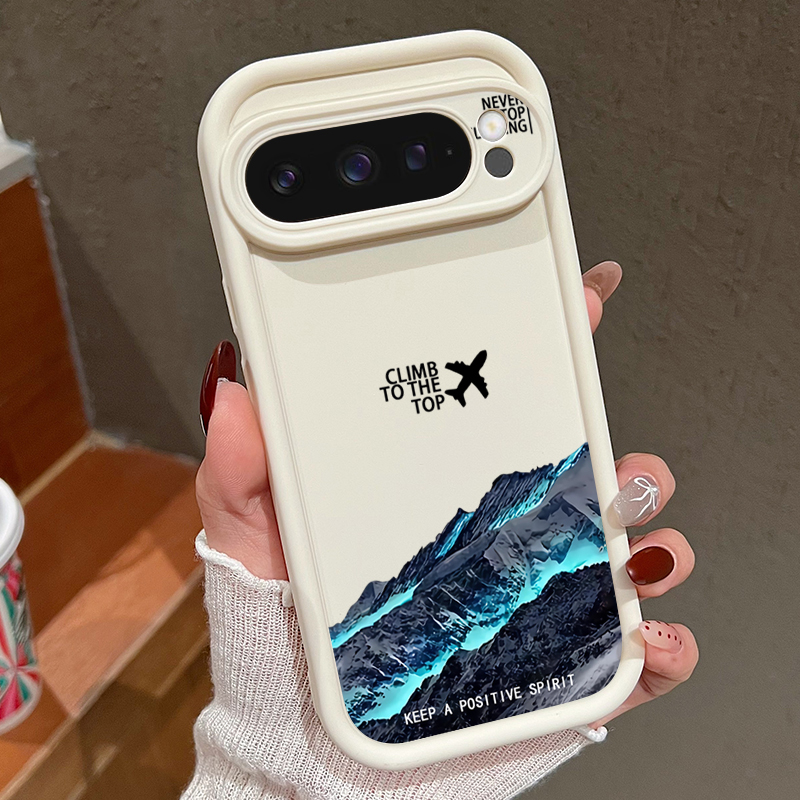 飛行機雪山柄スマホケース Google Pixel 10 9 - Phone Cases Pixel 9A のレビューと価格