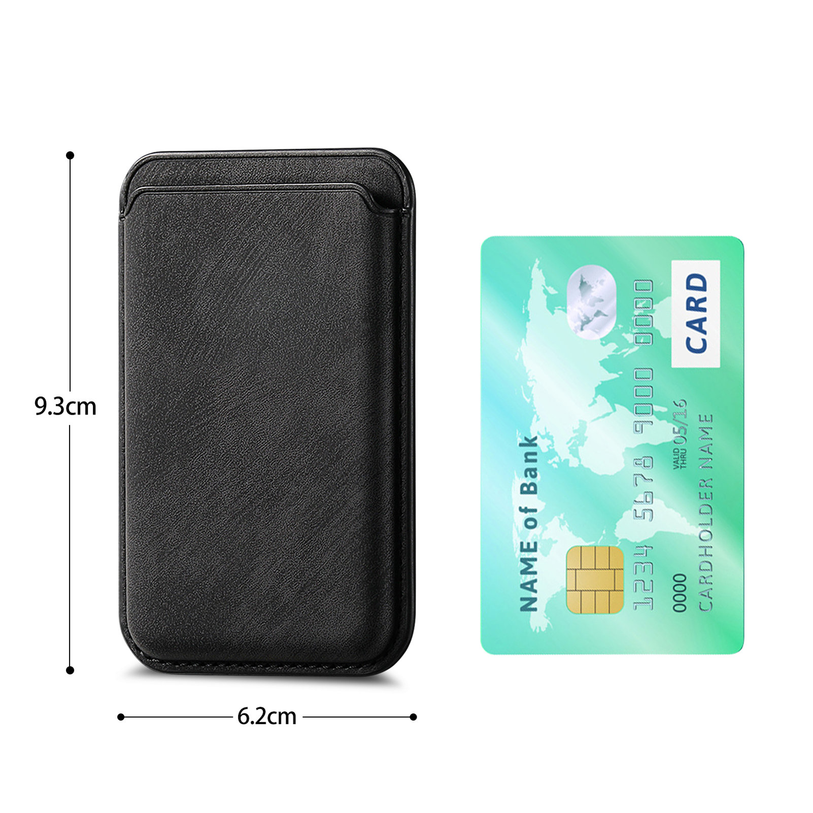 レトロマットPUレザーカードバッグ、マグセーフ磁気テープ接着 - Phone Cases That Hold Cards のレビューと価格