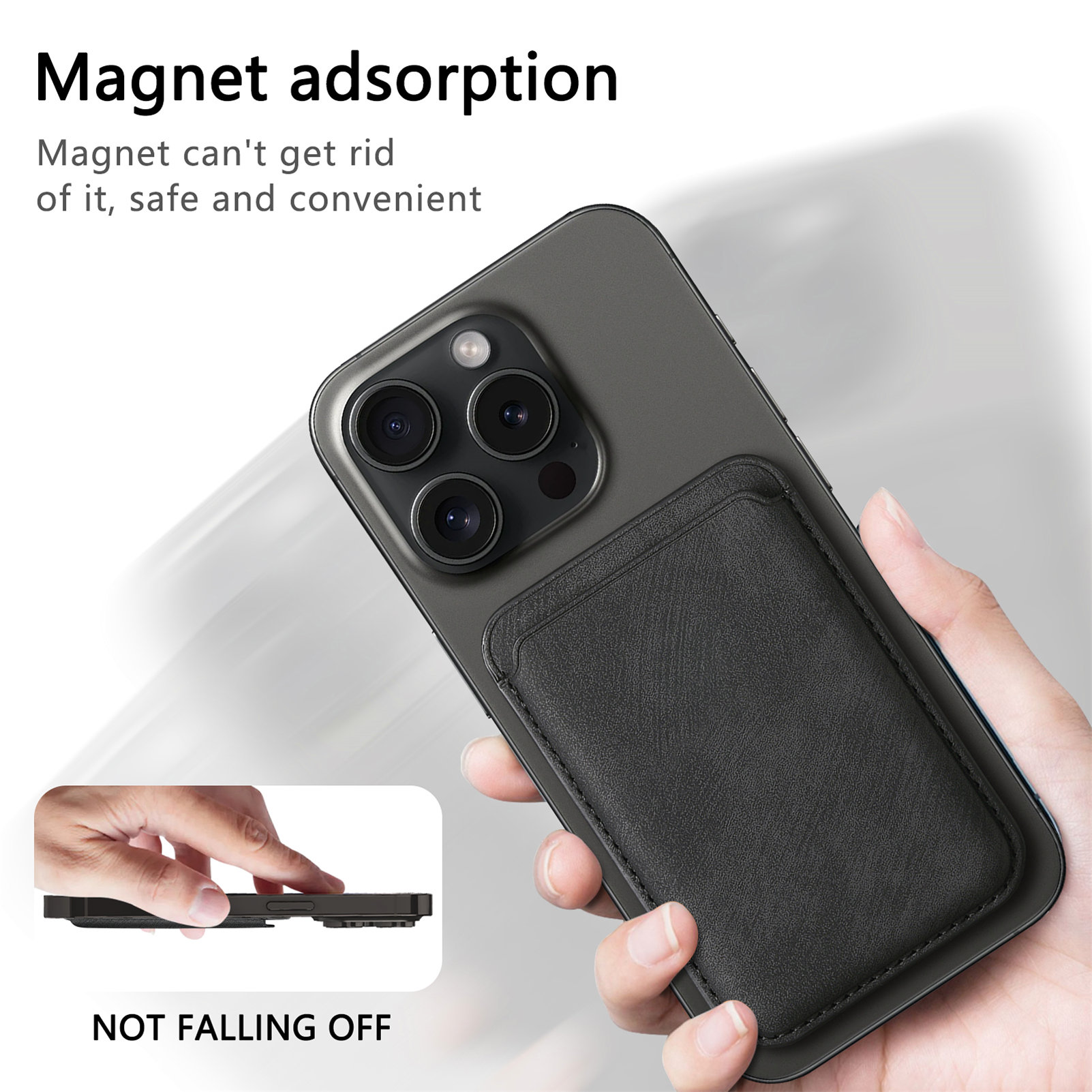 レトロマットPUレザーカードバッグ、マグセーフ磁気テープ接着 - Phone Cases That Hold Cards のレビューと価格