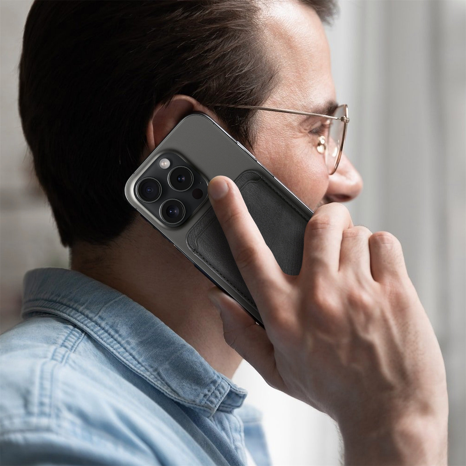 レトロマットPUレザーカードバッグ、マグセーフ磁気テープ接着 - Phone Cases That Hold Cards のレビューと価格