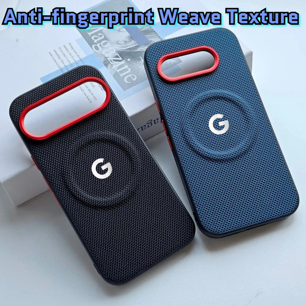 高級PU織りレザーテクスチャ マグネット式スマホケース Go - Phone Cases Pixel 9A のレビューと価格