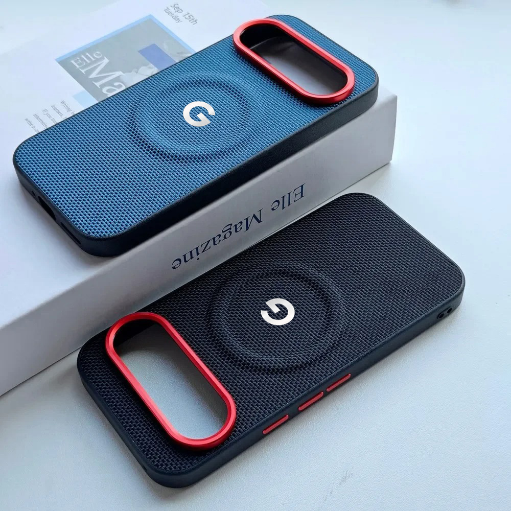 高級PU織りレザーテクスチャ マグネット式スマホケース Go - Phone Cases Pixel 9A のレビューと価格