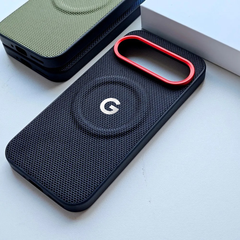 高級PU織りレザーテクスチャ マグネット式スマホケース Go - Phone Cases Pixel 9A のレビューと価格
