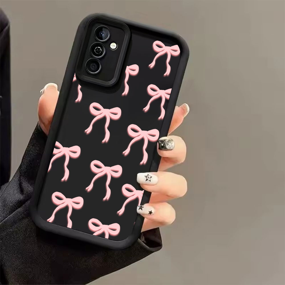 ピンクのリボン柄ソフトTPUスマホケース Samsung G - Phone Cases Pink のレビューと価格