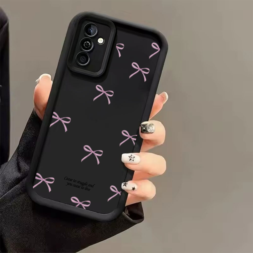 ピンクのリボン柄ソフトTPUスマホケース Samsung G - Phone Cases Pink のレビューと価格