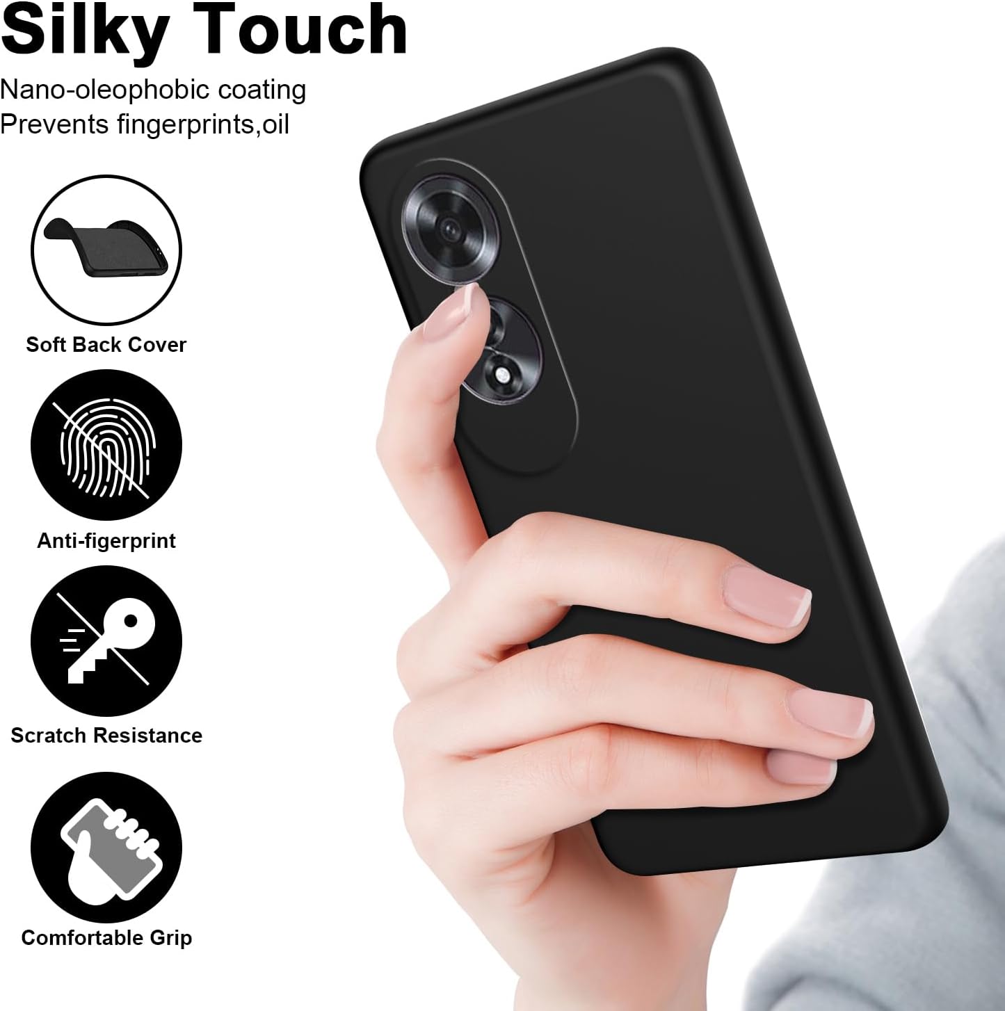 柔軟な液体シリコーン TPU ケース OPPO A60 A4 - Phone Cases Aviation のレビューと価格