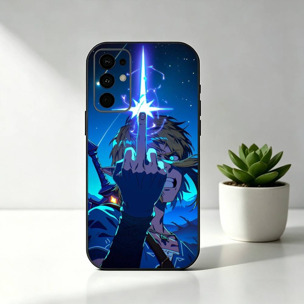Z-Zeldas Games スマホケース ブラック シリコ - Phone Cases Zelda のレビューと価格