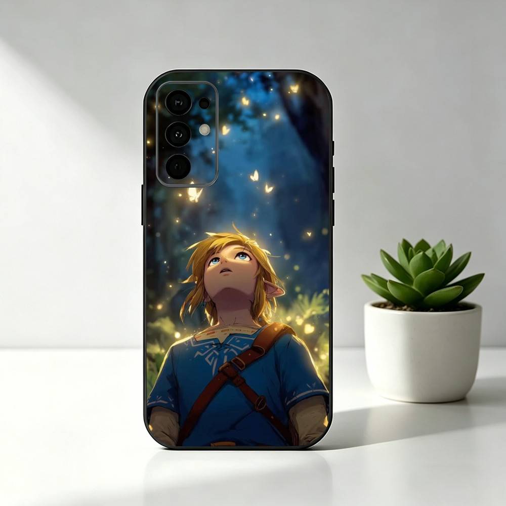 Z-Zeldas Games スマホケース ブラック シリコ - Phone Cases Zelda のレビューと価格