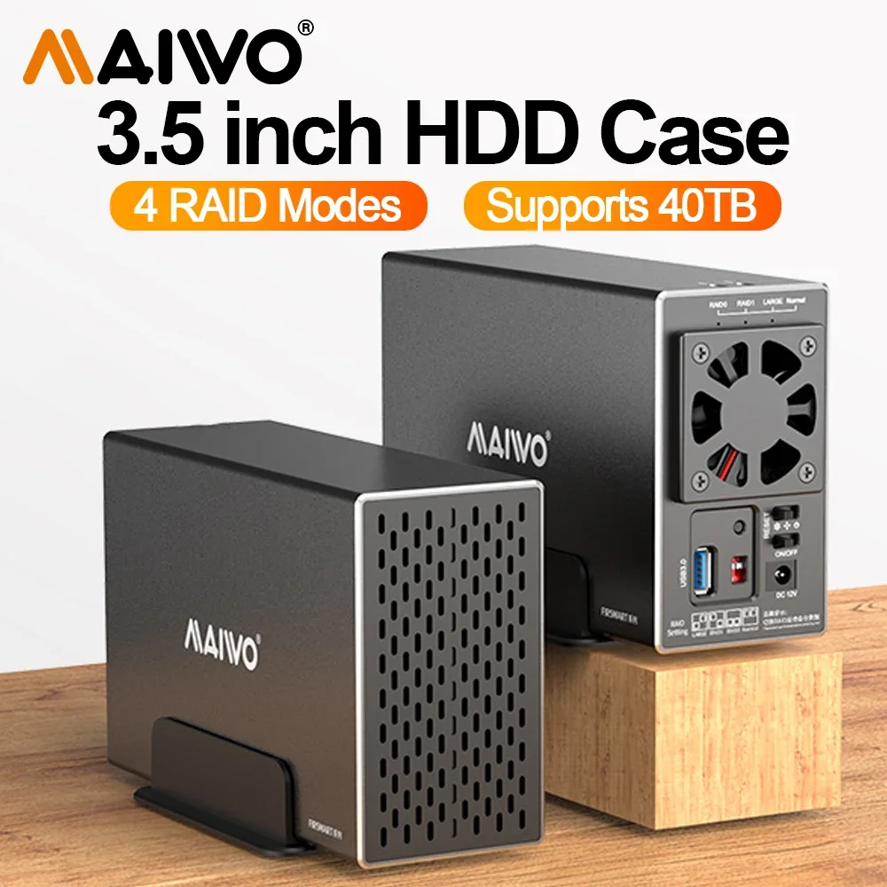MAIWO 3.5インチHDDケース SATA RAIDスト - Phone Cases Uk のレビューと価格