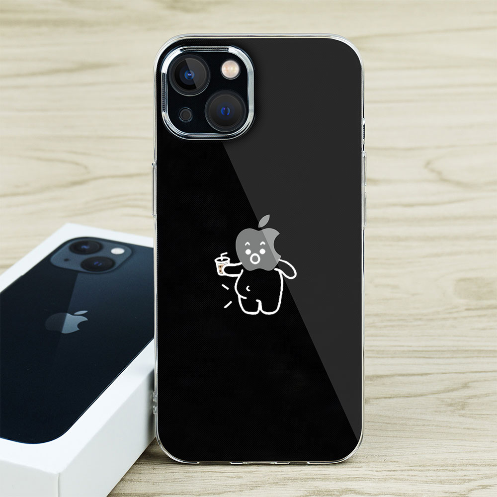 面白いマッチ棒人形 クリアカップル携帯ケース iPhone  - Phone Cases Quirky のレビューと価格